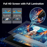 UGEE UE12 11.6 inch Full-laminated IPS LCD Drawing Tablet with Screen, 124%sRGB for Windows/Mac/Android