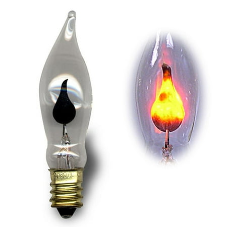 

National Artcraft® Flicker-Flame 3W Light Bulb - Imitates the Look of a Flickering Candle (Pkg/25)