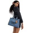 thumbnail image 4 of Bolsa Tote Coach Cargo Blue Vaquera Azul, 4 of 5