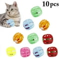 thumbnail image 2 of 10PCS Cat Ball Toy Interactive Pumpkin Shape Cat Bell Toy Kitten Training Toy, 2 of 5
