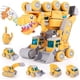 thumbnail image 1 of Juguetes de dinosaurios para niños de 3 a 5 años, juguetes para niños de 5, 6, 7 y 8 años, vehículos de construcción desmontables 5 en 1 que transforman coches de juguete robot de dinosaurio, Birt, 1 of 5