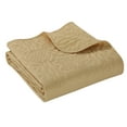 thumbnail image 4 of Lanco All Season Yellow Quilt Set King Size , Ultra-Soft Bedspread , 2 Pillow Shams , Floral Decorative Pillow, 4 of 9
