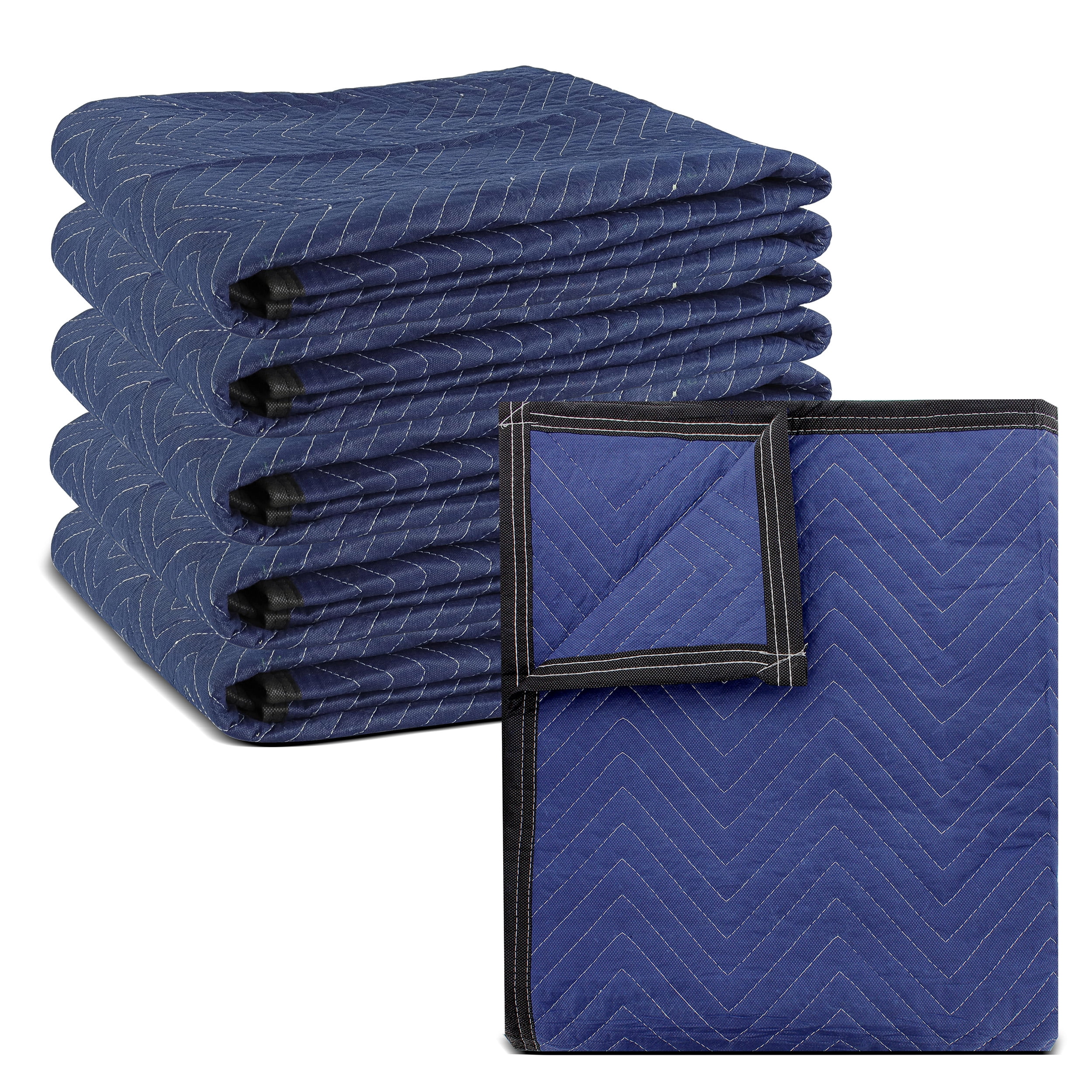 ABN Universal Utility Blankets 72” x 80” Inch Large Moving Blankets