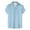 Blue, variant on Mens Big and Tall Shirts Men's Hawaiian Shirts Short Sleeve Button Down Casual Beach Tropical Shirts Party Holiday(Coffee,L)