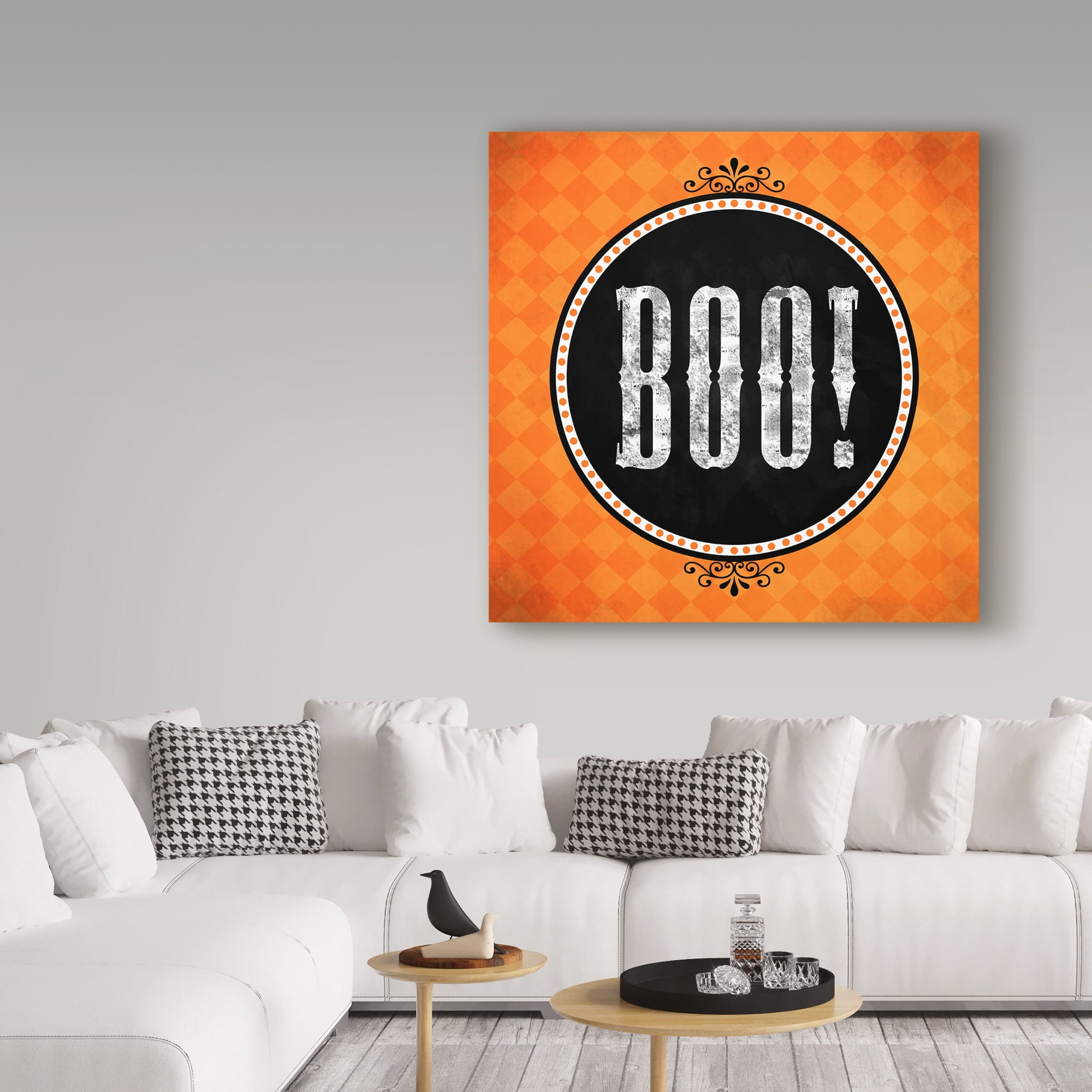 Trademark Fine Art 'Boo' Canvas Art by Valarie Wade