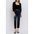 thumbnail image 4 of Flying Monkey - High Rise Cropped Straight Jeans - BY4446A, 4 of 10