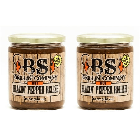 BS Grillin' Company 2 PK Blazin' Pepper Relish