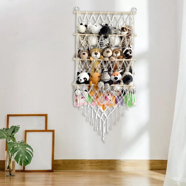 Rangement Peluche Enfant Macramé Tuto Hamac à Jouets Suspendu - Filet Rangement 120x120cm - Pour Peluches - Enfant/Chambre Range Peluche Enfant Hamac Peluche Rangement Peluche Enfant Macramé Tuto Hamac à Jouets Suspendu - Filet Rangement 120x120cm - Pour Peluches - Enfant/Chambre Range Peluche Enfant Hamac Peluche