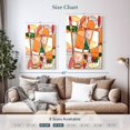 thumbnail image 4 of Elephant Stock Abstract Golf Wall Art - Vertical Canvas Wall Art - Living Room Wall Decor - Sports Canvas - Orange And Beige Decor - 20" x 30", 4 of 8