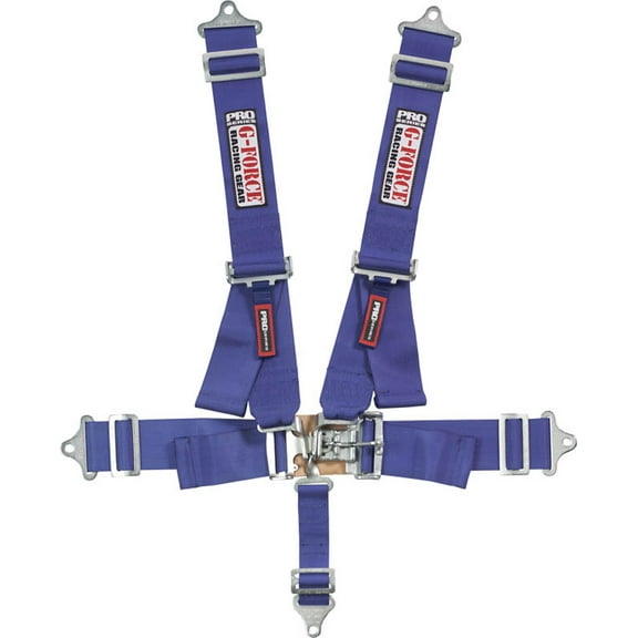 G-Force Blue Latch and Link 5 Point Harness P/N 6000BL