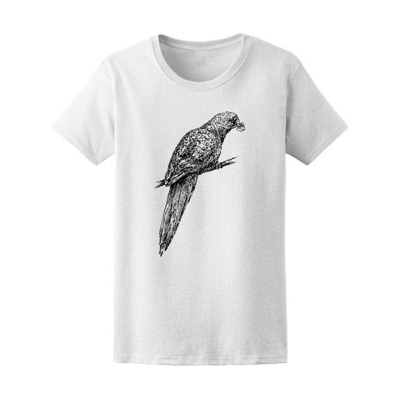 Black And White Parrot Tee Women's -Image by Shutterstock