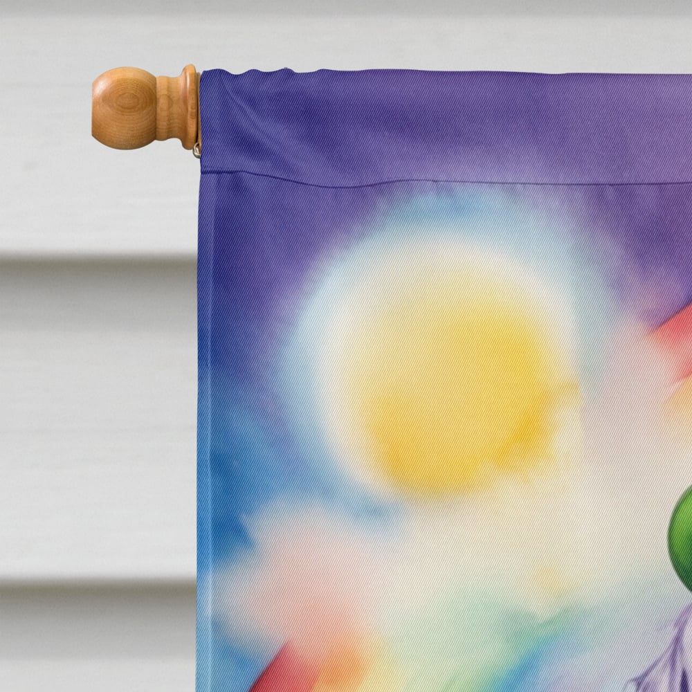 English Setter St Patrick's Day House Flag 28 in x 40 in