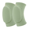 thumbnail image 4 of Rodilleras elásticas a prueba de golpes para deportes, rodilleras para correr L Verde, 4 of 9