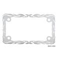 thumbnail image 4 of GG Grand General 60393 Chrome Flame Motorcycle License Plate Frame, 7-1/2"x4-1/16", 4 of 4