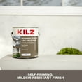 thumbnail image 6 of KILZ Self-Priming Masonry, Stucco and Brick Paint, Interior/Exterior, Flat, White, 1 Gallon, 6 of 10