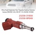 thumbnail image 2 of 1Pcs 23250-31050 Fuel Injector for Toyota 2GR-FE / 3.5L V6, 2 of 13