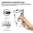 thumbnail image 5 of PAYOHTO Happy French Bulldog & Basketball Insulated Stainless Steel Tumbler 12 oz Thermos Come with Straw Kids Leak-Proof Travel Mug Cup, 5 of 7