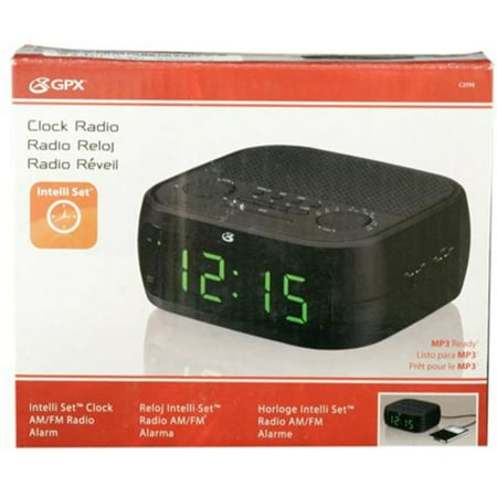 GPX C209B Clock Radio