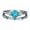 I-Sky Blue, variant on Kcodviy Ring Women's Jewelry 1 Chunky Rings for Women Rings Couple Set Pair Chunky Ring Set 510 Size Rings Ring Set for Men Trendy Rings for Women Size 9 Rings for Women Set