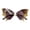 Gradient gray, variant on Ywmsfl Butterfly Sunglasses Rhinestone Sunglasses Cat-Eye Women Rimless Sunglasses Small Face Butterfly Glasses