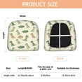 thumbnail image 3 of Cartoon Dinosaurs Seat Covers for Dining Room Chairs Set Of 4,Stretch Printed Washable Chair Seat Cover with Elastic Ties and Button,Removable Waterproof Couch Cushion Covers, 3 of 6