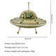 thumbnail image 3 of Bola De Disco Disco Ball UFO Espejo Bolas reflectantes Kawaii Escritorio Decoraciones navideñas (Oro) Tmvgtek Libre de BPA, 3 of 6