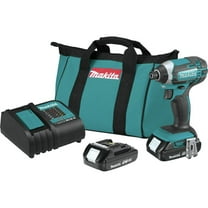 Makita XDT11SY 18V LXT Brushed Lithium-Ion 1/4 in. Cordless Impact Driver Kit (1.5 Ah)