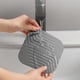 thumbnail image 4 of Advancent Cubierta desodorante para drenaje de suelo, baño, inodoro, bañera, fregadero, almohadilla antideslizante, accesorios para tapón de Juegos de accesorios de baño Gris, 4 of 6