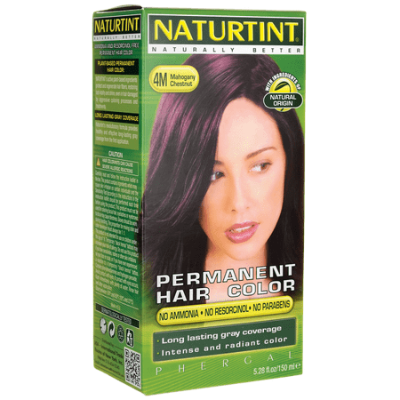 Naturtint Permanent Hair Color - 4M Mahogany Chestnut 1 (Best Box Hair Dye For Brown To Blonde)