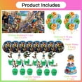 thumbnail image 6 of Zootopia Birthday Party Supplies Balloons Plates Decoration Cake Topper Decor Tableware Banner Backdrop, 6 of 7