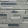 thumbnail image 4 of OTECKO 6 Pack Faux Stone Wall Panel 48 in x 13 in x 2 in Stacked Stone High Density Polyurethane Wall Siding Panels 24 sq ft, Easy Install, Interior/Exterior Arizona Trail (Light Gray), 4 of 6