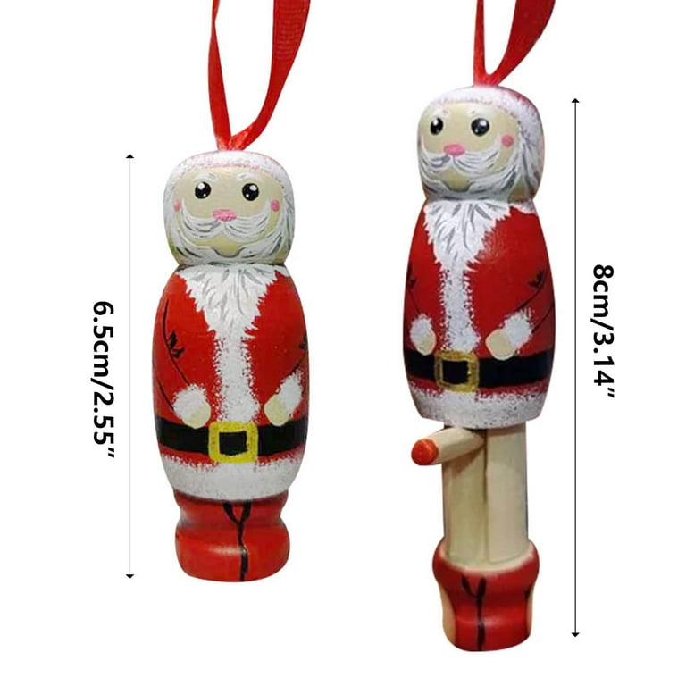 Rbckvxz Christmas Decorations Under Clearance, Funny Santa Claus Christmas Tree Family Scene Decoration Pendant, Christmas Ornaments Gifts Decor
