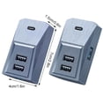 thumbnail image 4 of Ruiboury ForTesla Model Y USB HUB Docking Station Glove Box Adapter Powered Splitter No For Drivers HUB 3/Y, 4 of 6