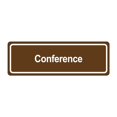thumbnail image 2 of Partners Brand SN501 Conference Door Sign, Brown, 2 of 2