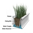 thumbnail image 4 of Mayne Cape Cod 4 Foot Rectangle Outdoor Windowsill Flower Planter Box, Black, 4 of 6