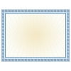 Masterpiece Studios Certificates 8.5" x 11" Westminster Blue 100/Pack (961032)