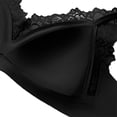 thumbnail image 7 of Women's Comfy Lace Bralette Lace V Neck Cooling Lingerie Bras No Underwire Camisole Bra Top for Everyday Wear, 7 of 7