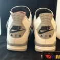 thumbnail image 4 of A i r-Jor-dan 4 White Cement 2025 FV5029-100 - Men's 11.5 12 12.5, 4 of 6