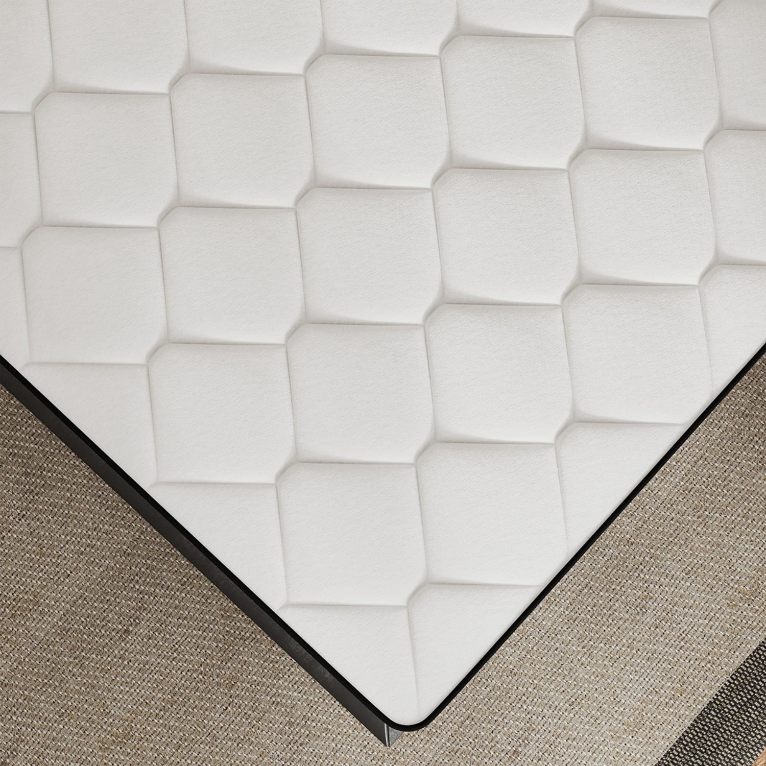 AMENDPATURE 12-inch Gel-Infused Memory Foam + Pocket Spring Twin Hybrid Mattress in a Box，Adult Exclusive, Breathable & Supportive