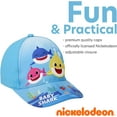 thumbnail image 3 of Nickelodeon Toddler Boys' Baseball Cap Baby Shark Curved Brim Snap-Back Hat, 3 of 7