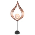 thumbnail image 2 of Flame Iron Light Hollow Diseño Paisaje Solar Spike Light Para Jardín Serendint HA020295-00, 2 of 6