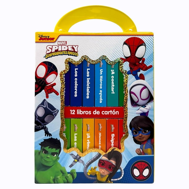 Libro Mi Primera Biblioteca Disney Marvel Spidey Y Sus Amigos Tapa Dura, Autor Varios, Editorial Publications International Ldt