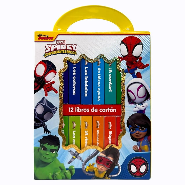 Libro Mi Primera Biblioteca Disney Marvel Spidey Y Sus Amigos Tapa Dura, Autor Varios, Editorial Publications International Ldt