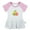 Pink Raglan Dresses #B, variant on Fruit Guava Pattern Dresses For Baby, Newborn Babies Skirts, Infant Princess Dress, 0-24M Kids Graphic Clothes (White Sleeveless Dresses, 0-6 Months)