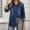 Blue, variant on DuoJiaJ Women's Long Sleeve Denim Shirt Button Down Casual Blouse Spring Top Comfortable Stylish Work Shirt Loose Fit Shirt For Women Women's Short Sleeve Shirts Blue L