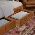 thumbnail image 5 of AFI Cambridge Wood Twin Size Daybed Frame with 2 Storage Drawers, Light Toffee, 5 of 13