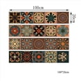thumbnail image 4 of 100 Pcs 3D Multi Moroccan Self-Adhesive Bathroom Kitchen Wall Stair Tile Sticker,100x tile sticker, 4 of 6