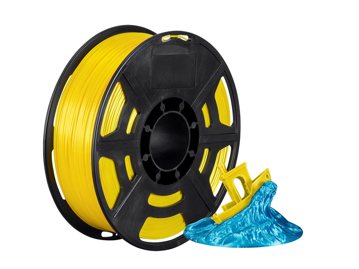 Works with All PLA Compatible 3D Printers 1kg//Spool Orange Monoprice Hi-Gloss 3D Printer Filament PLA 1.75mm