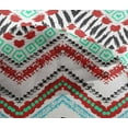 thumbnail image 5 of oneOone Viscose Chiffon Red Fabric Ikat Sewing Material Print Fabric By The Yard 42 Inch Wide, 5 of 5