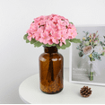 thumbnail image 5 of Hydrangea ​Artificial Flowers Bulk, Faux Hydrangea Flowers Heads, Artificial Fake Silk Hydrangea Flowers with Stems,  Flowers Artificial for Decoration Wedding Décor, 5 of 8